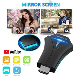 Mirascreen K12 TV Stick Wifi Display Receiver HDMI-compatible Stream Cast Mirror Screen Airplay Miracast Anycast Airmirror