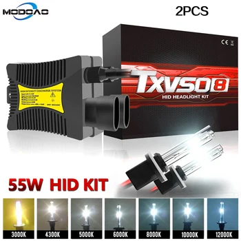 

Xenon H7 35W AC 55W Slim Ballast kit HID Xenon Headlight bulb 12V H1 H3 H11 h7 xenon hid kit 4300k 6000k Replace Halogen Lamp