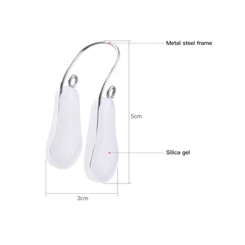 

Magic Nose Shaper Clip Nose Up Lifting Shaping Bridge Straightening Beauty Slimmer Device Soft Silicone No Painful Hurt Swimming