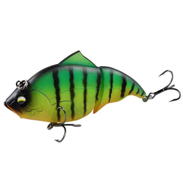 JOHNCOO 115mm Vibration SW Floating Fishing Lure Lipless Crankbaits Sinking Hard Lure Artificial VIB Bait Bass Fishing Lures Q