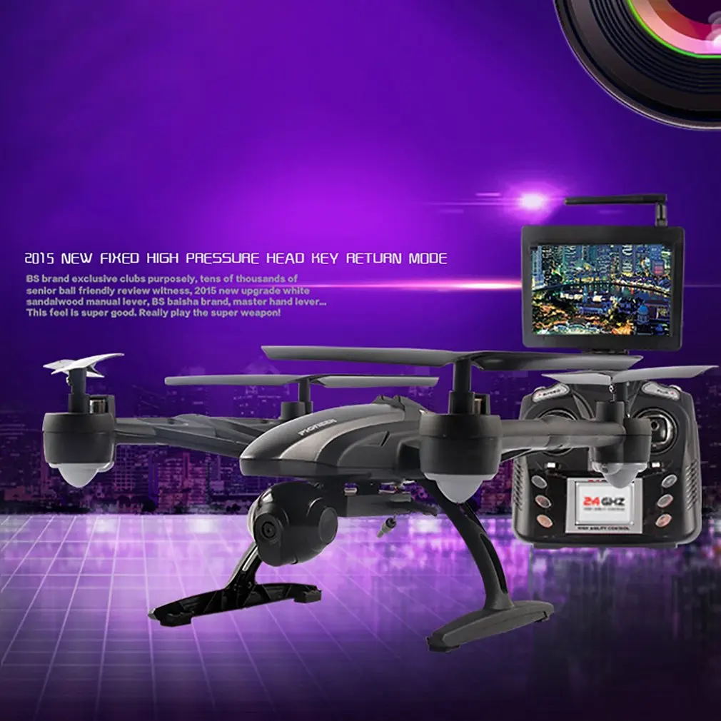 Smart Wi-Fi FPV камера JXD 509 Вт IOS и Android Безголовый антенна 6 оси 4CH RC Quadcopter RTF р/у 2MP Камера, беспилотные летательные аппараты с Камера JXD 509G