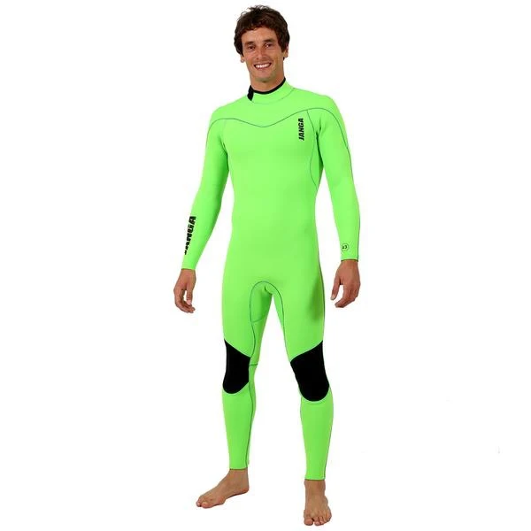 Гидрокостюм мужской JANGA School suits FS neon green, Размер: M