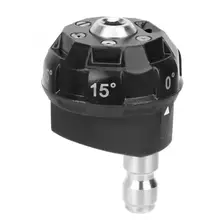 Многофункциональная 6 в 1 насадка-распылитель высокого давления для омывателя с наконечником, 1/4 дюйма, быстроразъемный соединитель