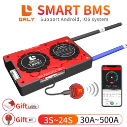 Smart BMS 8S LiFePo4 24v li-ion Lipo LTO Battery Protection Board Free Bluetooth APP RS485 4S 12S 16S 20S With Temp Sensor NTC Smart BMS 8S LiFePo4 24v li-ion Lipo LTO Battery Protection Board Free Bluetooth APP RS485 4S 12S 16S 20S With Temp Sensor NTC