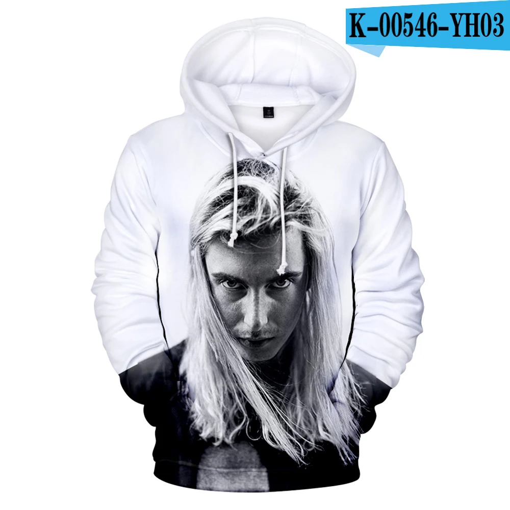 3D Ghostemane толстовки модный дизайн с буквенным принтом Толстовка Уличная Повседневная хип хоп толстовки для мужчин женщин осень негабаритных Sudaderas - Цвет: 3D