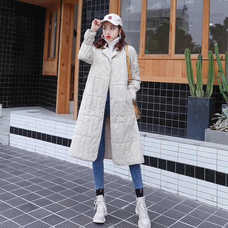 

Cotton-padded Clothes Women's Long 2019 New Style Winter Korean-style Dongdaemun Slim Fit Slimming Thick down Jacket Cotton-padd