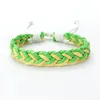 Bohemia Ethnic Bracelet Handmade Rope Woven 8