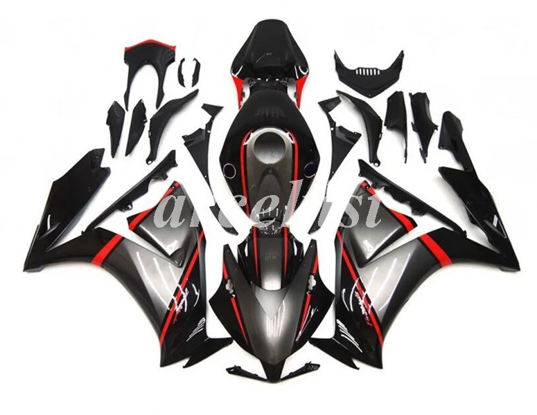 4 подарки ABS литья под давлением Обтекатели комплект Подходит для HONDA CBR1000RR 2012 2013 12 13 14 15 16 черный красный серый