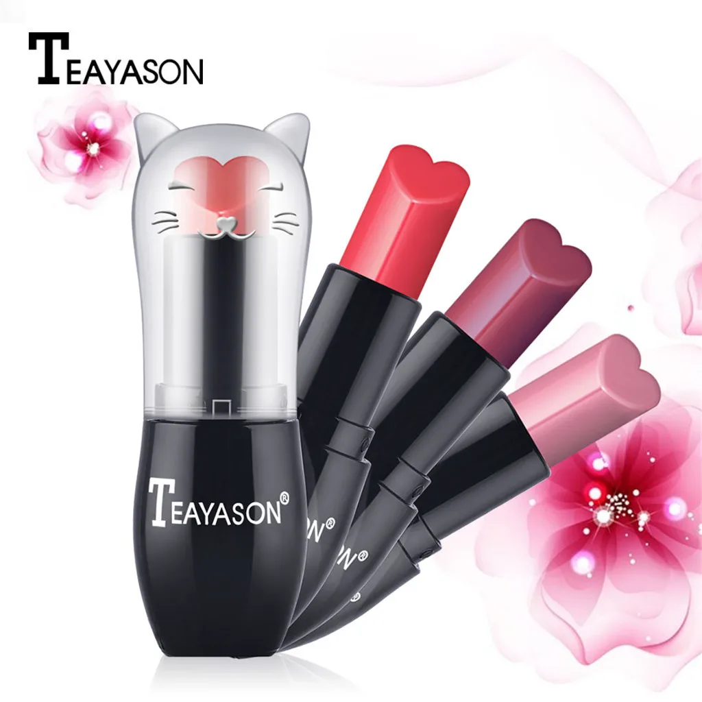 

2019 fashion hot new cosmetics matte pumpkin color bean paste lipstick solid gloss lasting moisturizing lip balm maquiagem 50*