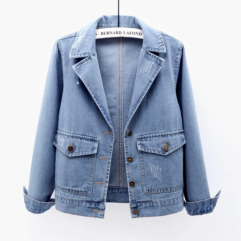 vintage blue denim jacket