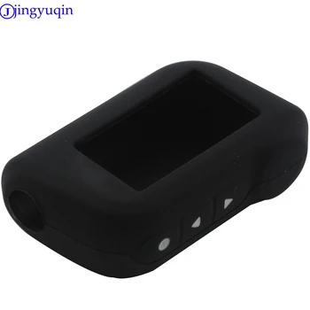 

New Remote Car Key Fob Silicone Case Cover For Starline A93 A63 Russian Version Two Way Car Alarm LCD Remote Controller