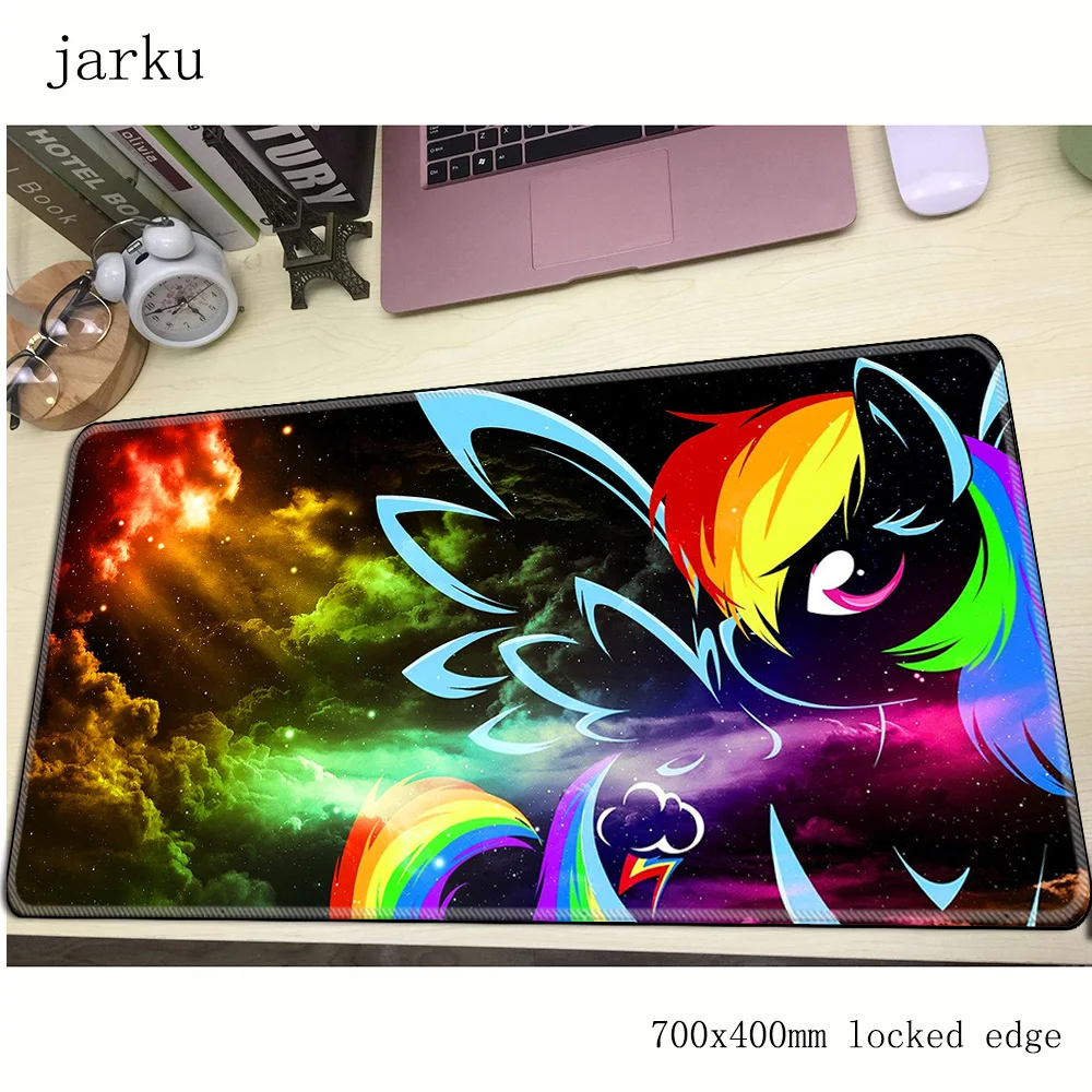 My little pony pad мышь computador игровая мышь pad 700x400X2 мм padmouse большая Радуга Коврик Для Мыши Эргономичный гаджет офисные настольные коврики