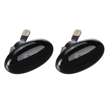 

2Pcs Car Dynamic LED Side Repeater Indicator Light Flowing Side Marker Signal Lamp Light for Mer ced es-Be nz Smart W450 W452 A-