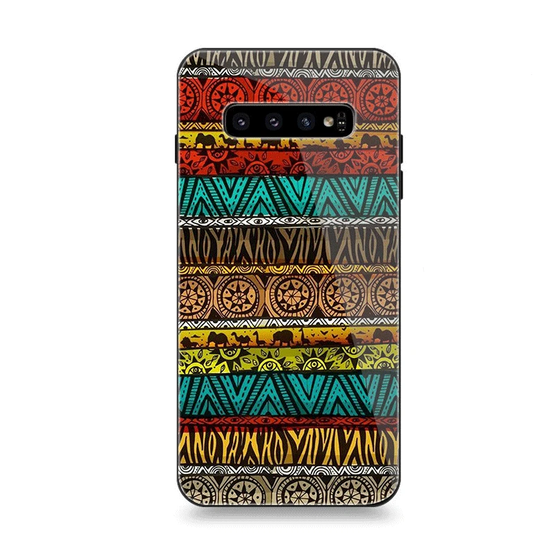 G4 Чехол для телефона Стекло для samsung A70 A50 A30 A40 A20 A60 A10 S7 край S8 S9 S10 плюс Чехол в богемном стиле Стиль - Цвет: G4