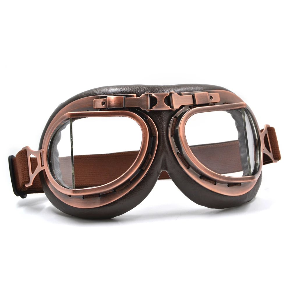 JAER WWII винтажные мотоциклетные очки Gafas для мотокросса, скутеры, очки Google для пилота круизера