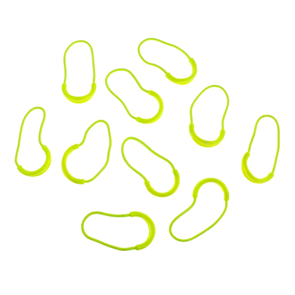 10 Pcs Strong Thick Zipper Pull Cord Zipper Puller Ends Lock for Clothing Apparel Accessory