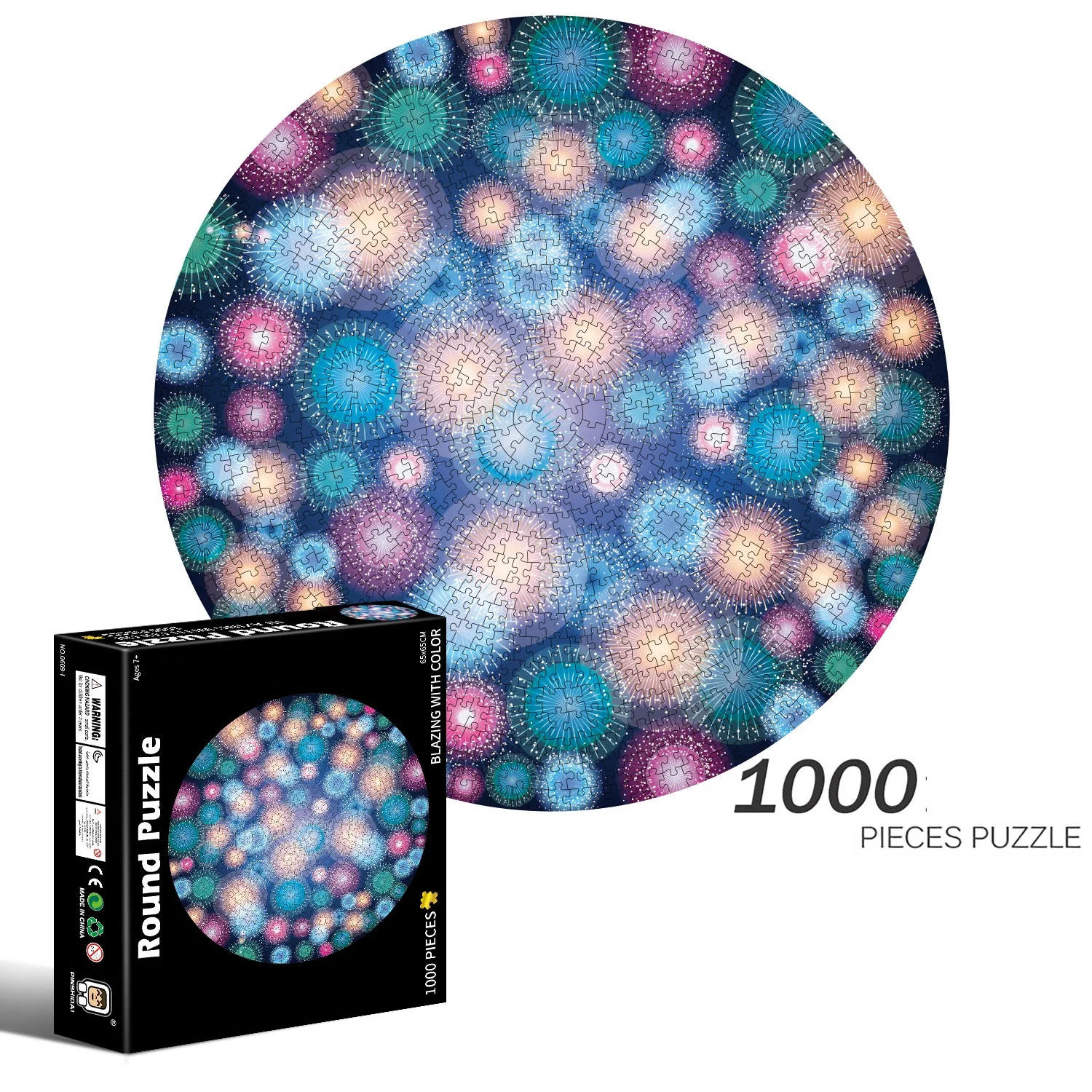 Пазлы 1000 шт. игрушки для взрослых сборка ландшафта Набор детских пазлов