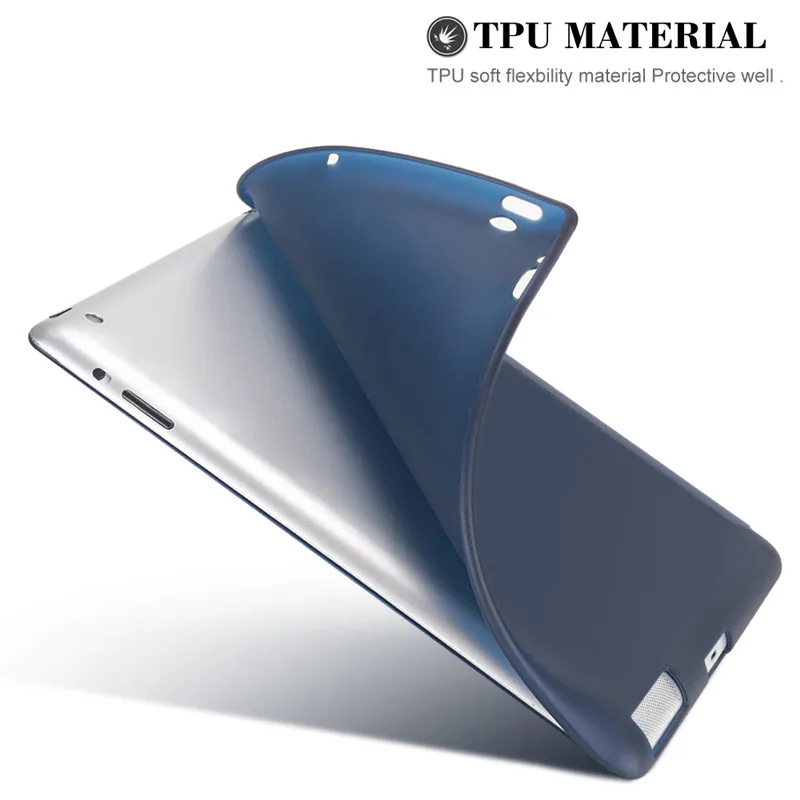 Чехол для ipad 2/3/4 9 7 2018/2017 5/6th Air 3 10 5 кожаный мягкий смарт чехол apple 2 7/8th mini 1/2/3/4/5