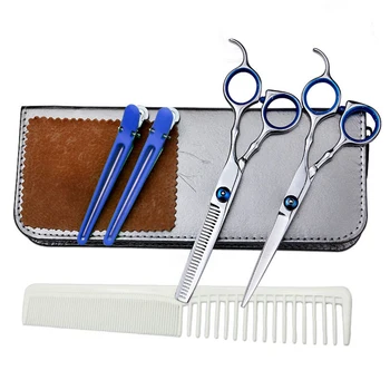

Professional Hairdressing Styling Tool Hair Scissors Set Hair Cutting Portable Haircut Tool Set With Carrying Bag