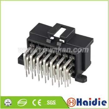 

Free shipping 1set 21pin PCB plug auto wiring harness 21way plug pin connector 9-966140-6