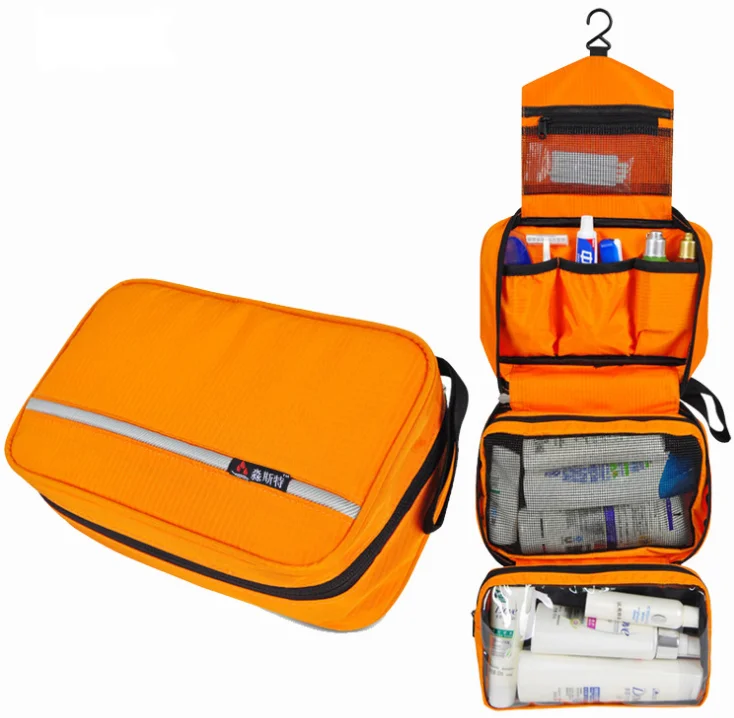 

Multi-functional Waterproof Compact Hanging Cosmetic Travel Bag Toiletry Neceser Wash Bag Makeup Necessaire Organizer