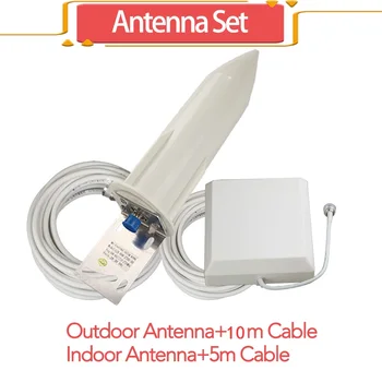 

ZQTMAX 30dBi 2g 3g 4g antenna For signal booster LTE UMTS cellular amplifier 1800 2100 2600 mobile internet improve with cable