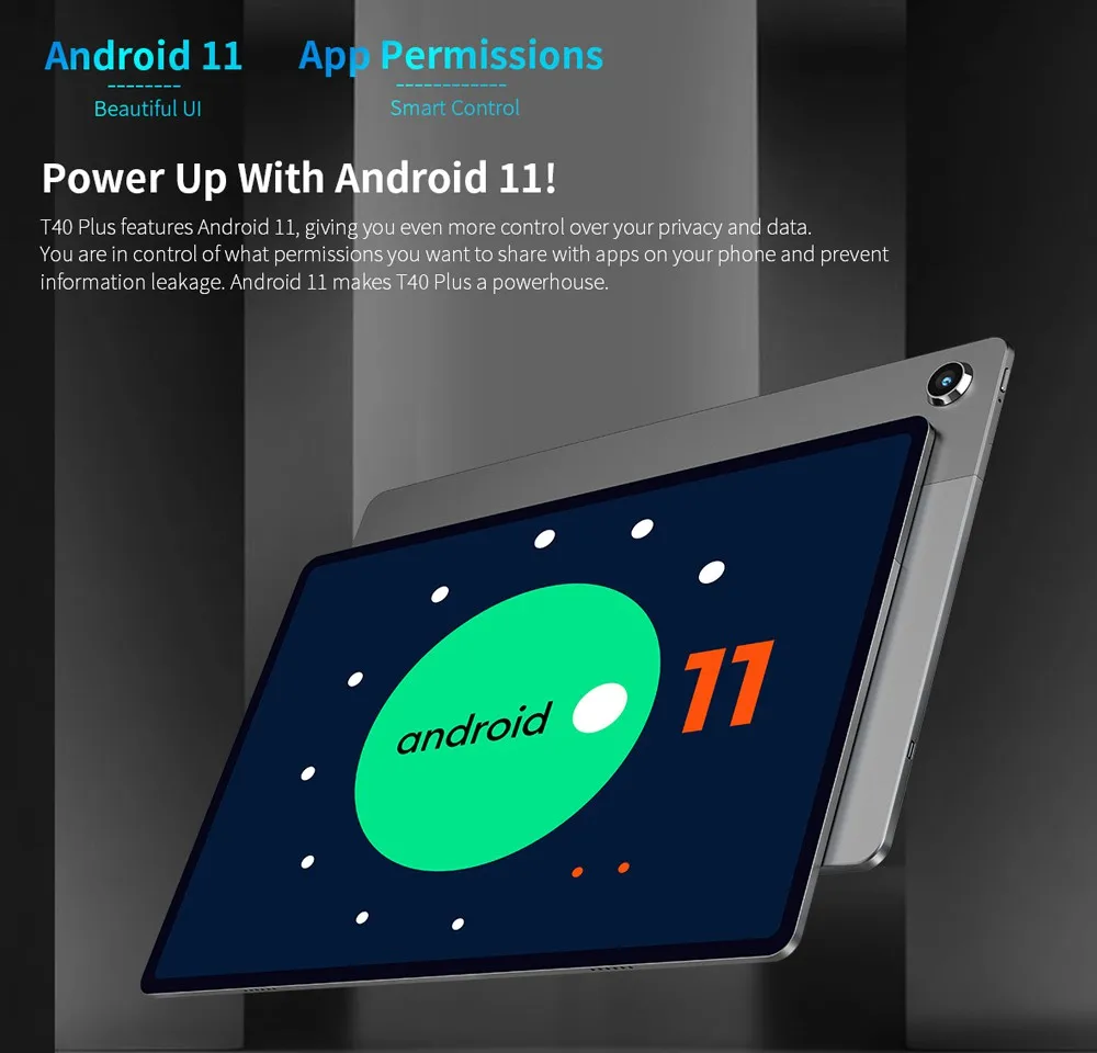 New Release Teclast T40 Plus 10.4" Tablet Android 11 Octa Core CPU, 8GB RAM 128GB ROM, 2000x1200 IPS, 4G Network планшет 5G WiFi top android tablets