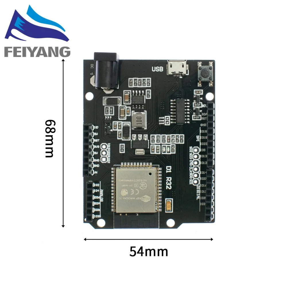 ESP32 для Wemos D1 Mini Arduino UNO R3 R32 WIFI Беспроводная Bluetooth макетная плата CH340 4M Memory