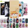 A12 for Casa Samsung Galaxy A12 A32 A42 A 12 Case Samsung A52 A72 A02s 5G Funda Fashion Cute Painted Leather Magnetic Flip Cover ► Photo 1/6