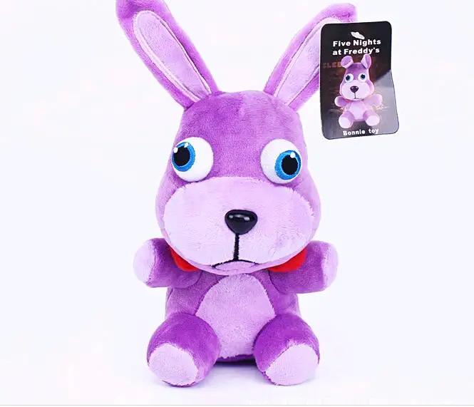 3 18 см 25 см Плюшевые игрушки официальный пять ночей с Фредди 4 FNAF Bonnie Foxy Freddy Fazbear медведь плюшевые игрушки куклы - Цвет: 3