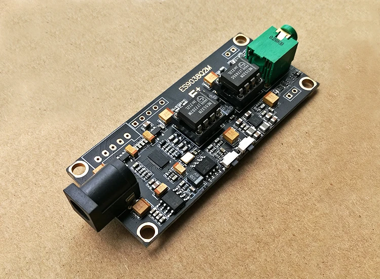 ES9038Q2M Плата декодера, IGS вход ES9038 Асинхронный модуль USB