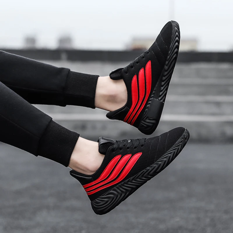 Летние сетчатые кроссовки для мужчин 39-45 Flyknit повседневная обувь для бега Кроссовки для мальчика Мужская Спортивная обувь на плоской платформе yz450