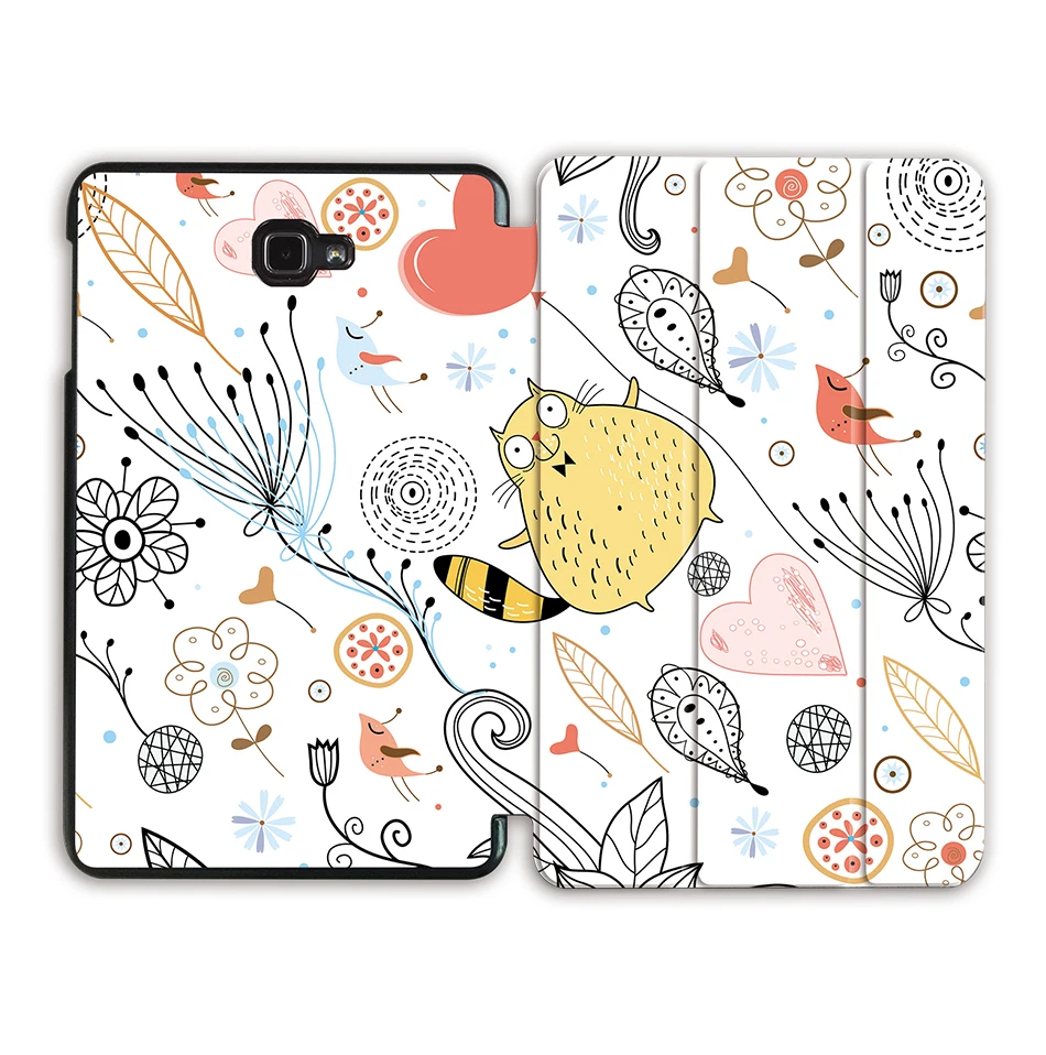 Чехол MTT для samsung Galaxy Tab A 10,1 ''A6 T580N T585C из искусственной кожи, защитный чехол-подставка для Galaxy Tab A 10,1 дюймов, чехол для планшета - Цвет: SS13