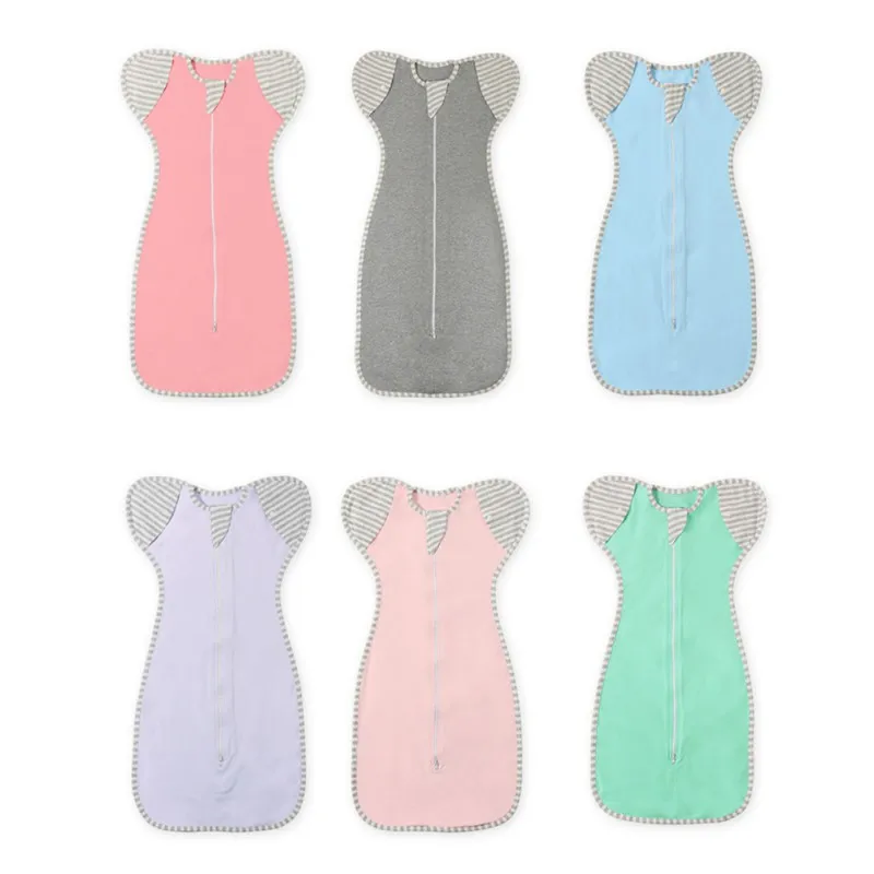 

Baby Boy Girl Sleeping Bag Newborn Infant Soft Blanket Sleeping Wrap Zipper Swaddles Autumn Cotton Baby Sleeping Bag 3-9 Months