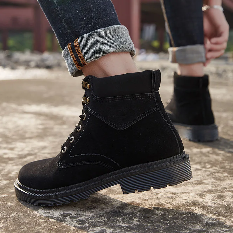 TOSJC/мужские повседневные ботильоны армейские ботинки в стиле милитари