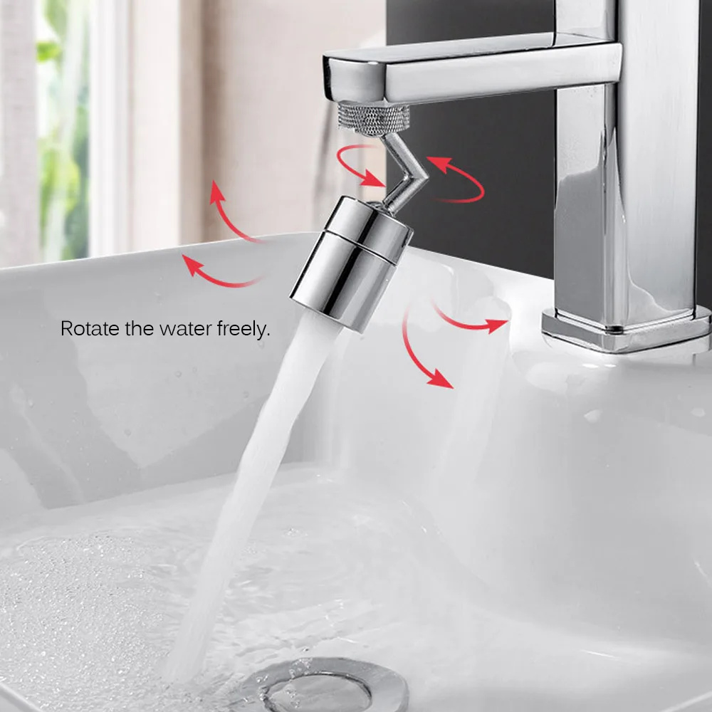 Rotate Splash Proof Head Filter Faucet Mouth Kitchen Universal Basin Extension Faucet Extender