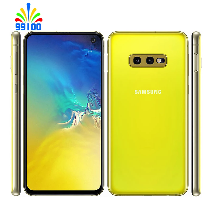 Восстановленный разблокированный сотовый телефон Samsung Galaxy S10e Duos G970FD 5 8 дюйма с