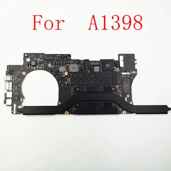 

661-8302 Motherboard For MacBook Pro Retina 15" A1398 CPU i7 2.0GHz 16GB Logic Board 820-3662-A Late 2013 2014