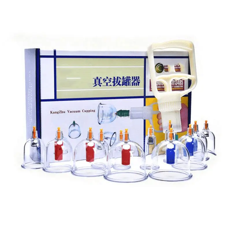 

Thickening vacuum negative pressure cupping, 12 cans draw-off cupping the glass tank cupping gun cupping