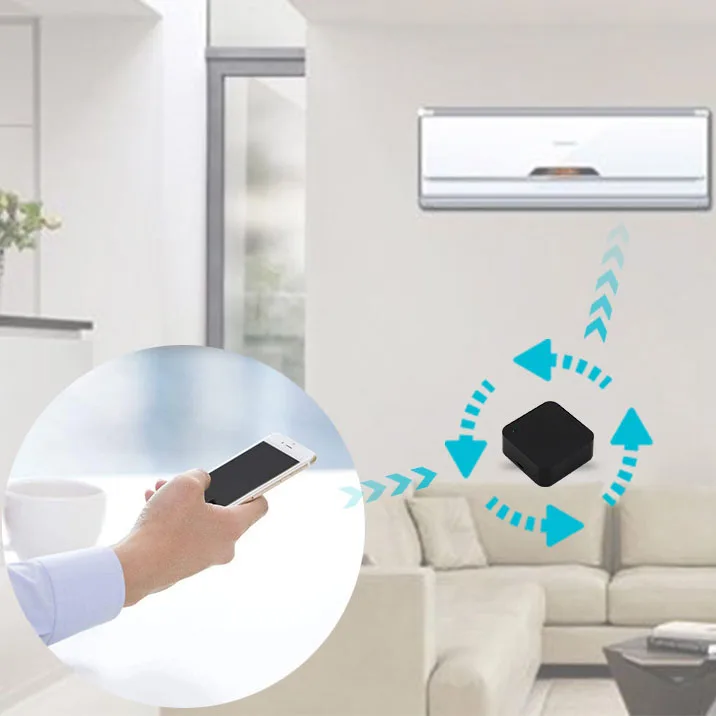 Умный ИК пульт дистанционного управления Wi Fi Tuya совместим с приложением Alexa Google