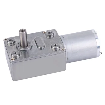 

Miniature DC Geared Motor Micro Type DC Speed Reduction Motor Large Torsion Worm Gear Speed Motor 24V