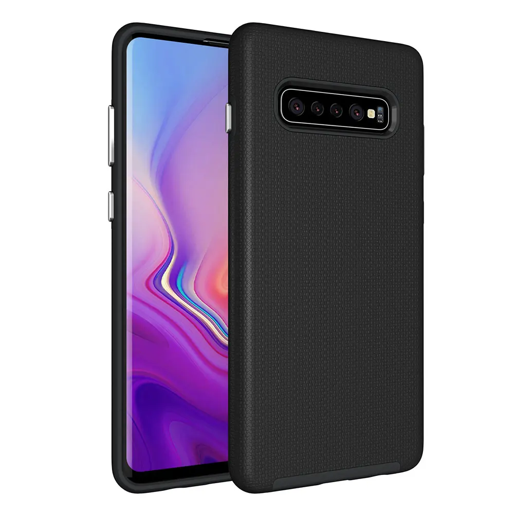 Чехол для samsung Galaxy S10 Plus 5g Note 10 9 8 S9 S8 S10e Armor TPU+ PC двухслойный противоударный прочный нескользящий чехол для телефона