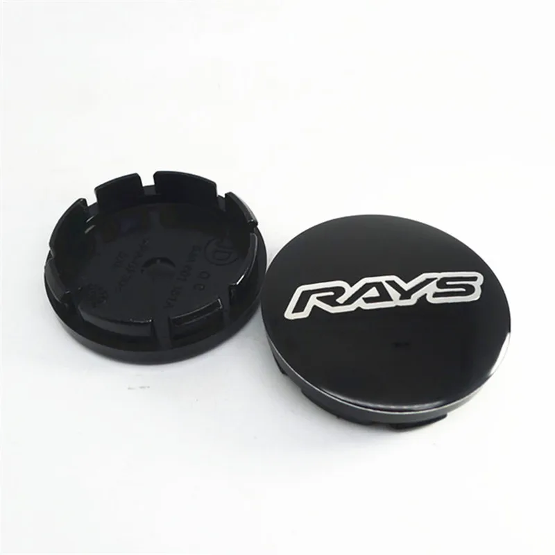 4pcs 56mm 53mm Volk Rays Racing Wheel Center Caps Hub Car Styling Rims Replacement Rims Cover Emblem Badge Auto Accessories