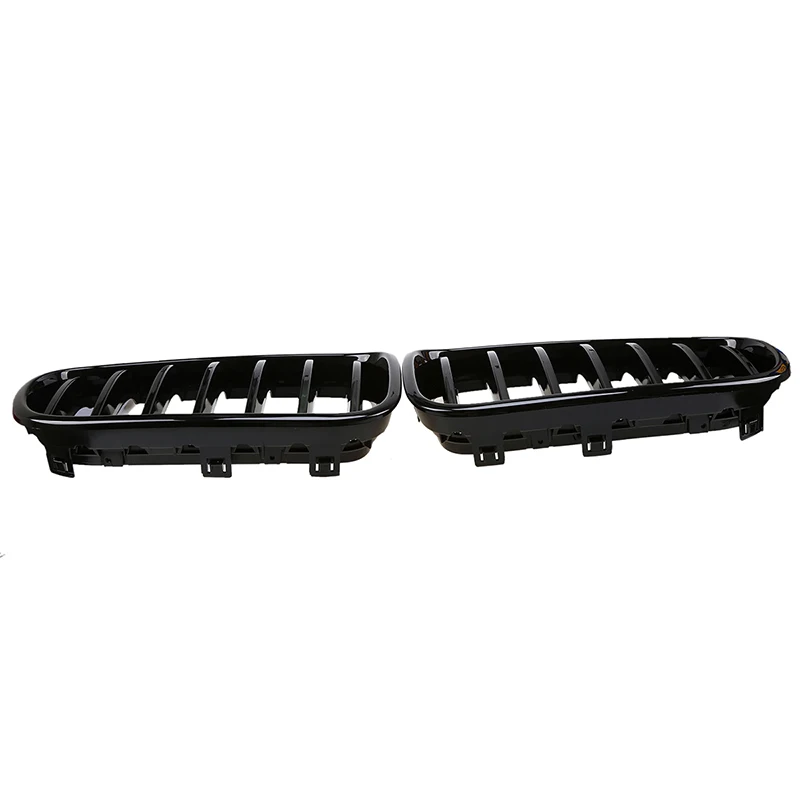 Автомобильный Стайлинг POSSBAY глянцевые черные решетки из АБС пластика для