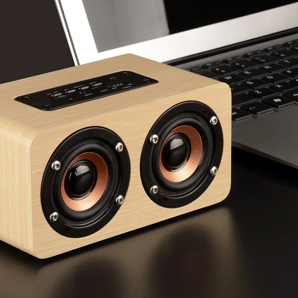4,2 светильник из красного дерева динамик Bluetooth динамик s