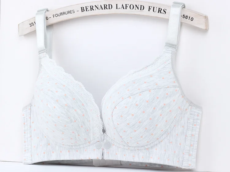 New Style Non-Steel Ring Nursing Bras Push up Cotton Pregnant Women Underwear Anti Sagging Thin Cup