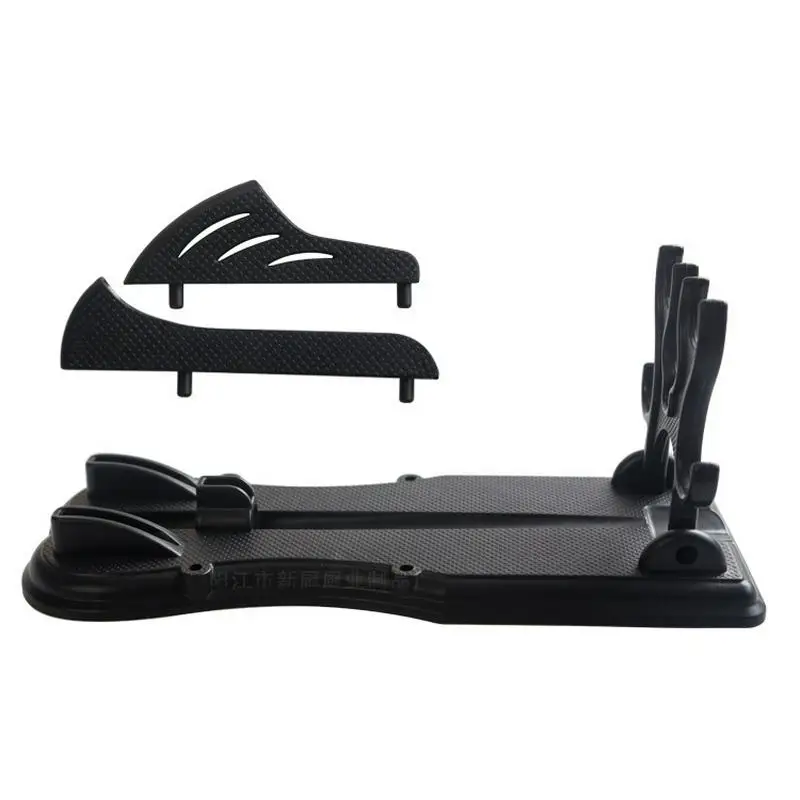 

Multifunctional Plastic Knife Holder Black Kitchen Knife Storage Rack Base Creative Kitchen Finishing Tools Home Accessorie