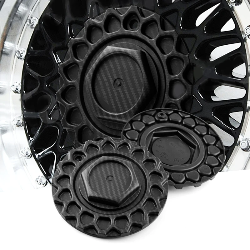 CFPerformance 20 Stück 168 mm/6,61 Zoll Außendurchmesser RS STYLE 5 STR 606 Zentralkappe für Felgennabenabdeckung # 09.24.004 # 09.24.028 RS018 Autozubehör – Detail 5