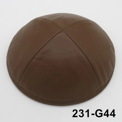 FauxLeatherKippot19cmKippaYarmulkeKipaJewishCapKippahKulliesBeaniesJewishHatSkull | Аксессуары для одежды