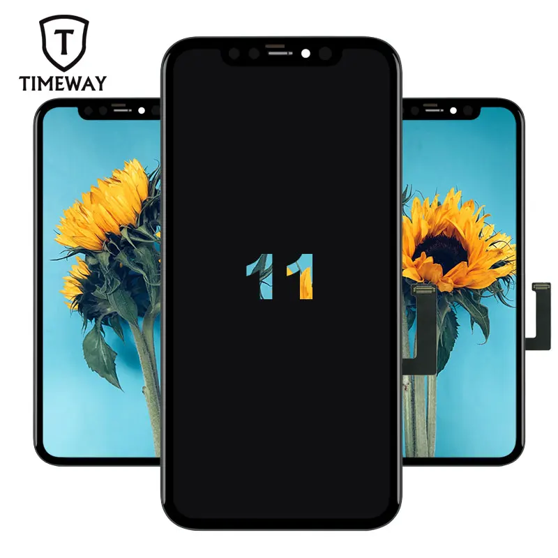 100% OEM LCD для iPhone 11/Pro Max дисплей с Truetone цифрователь 3D сенсорный экран Замена 11 X